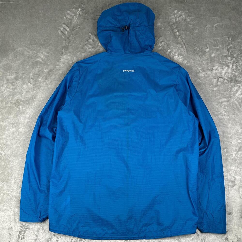 Patagonia Houdini Jacket Men XL Blue Windbreaker Full Zip Lightweight Outdoor - Picture 2 of 7